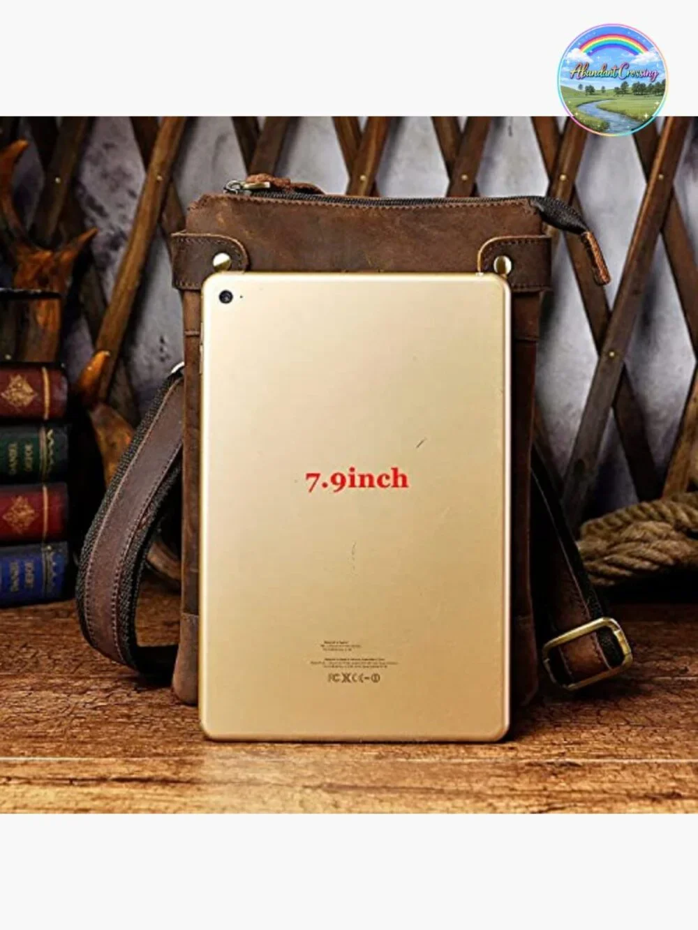Genuine Leather Messenger Crossbody Waist Fanny Pack Bag
